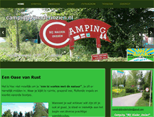 Tablet Screenshot of campingbijnaderinzien.nl